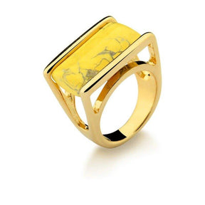 GOLD PLATED RING