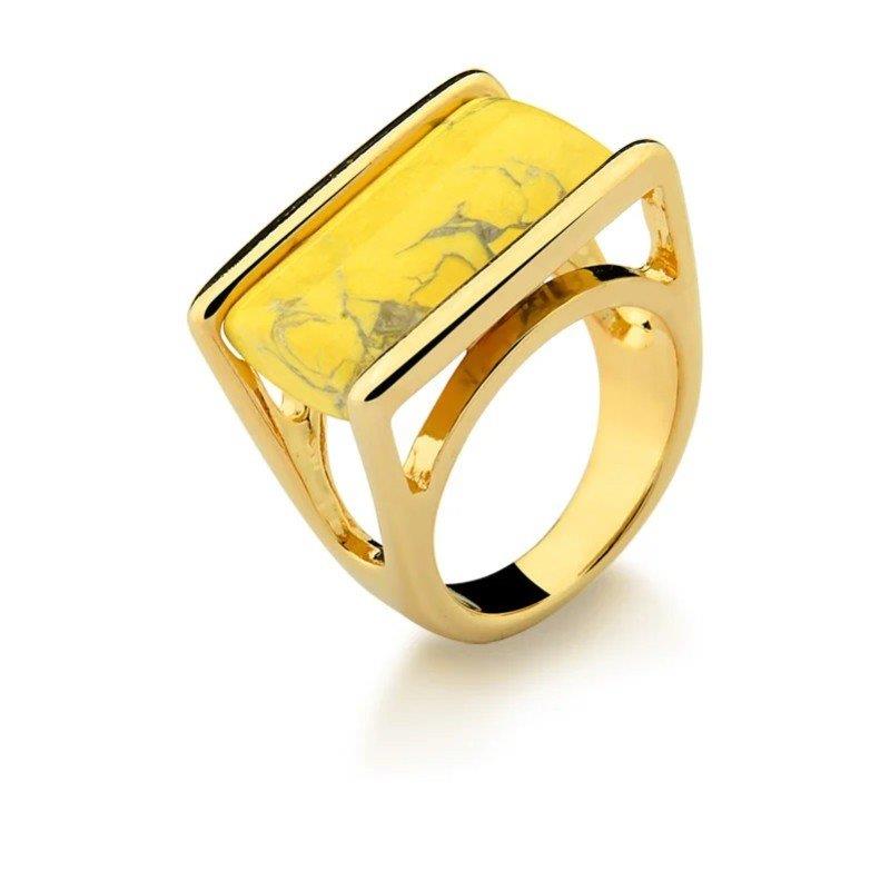 GOLD PLATED RING