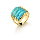 GOLD PLATED RING