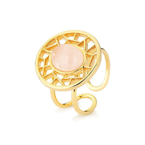 GOLD-PLATED RING