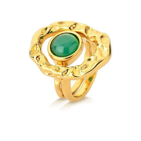 GOLD-PLATED RING