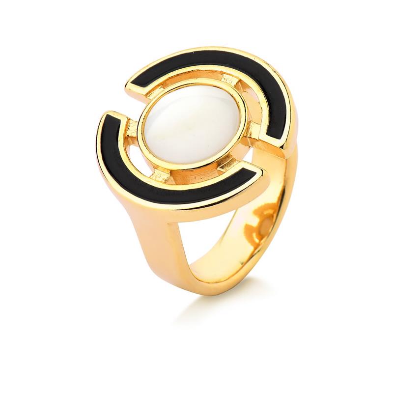 GOLD PLATED RING