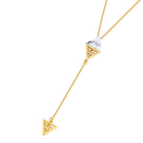 GOLD-PLATED PENDANT - NECKLACE