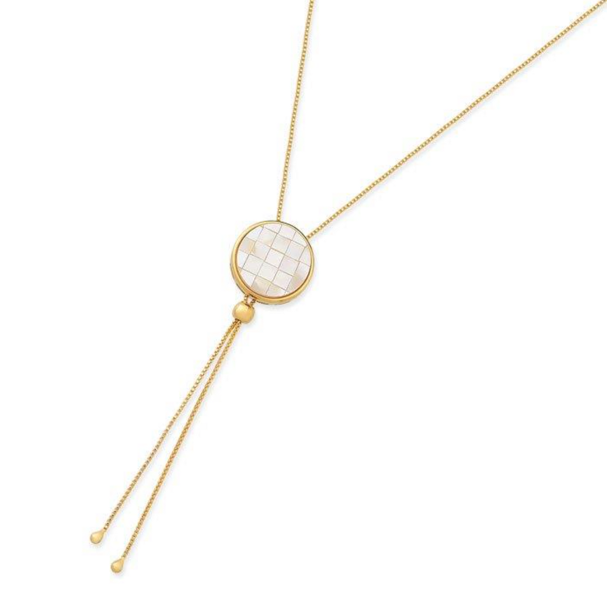 GOLD-PLATED PENDANT - NECKLACE