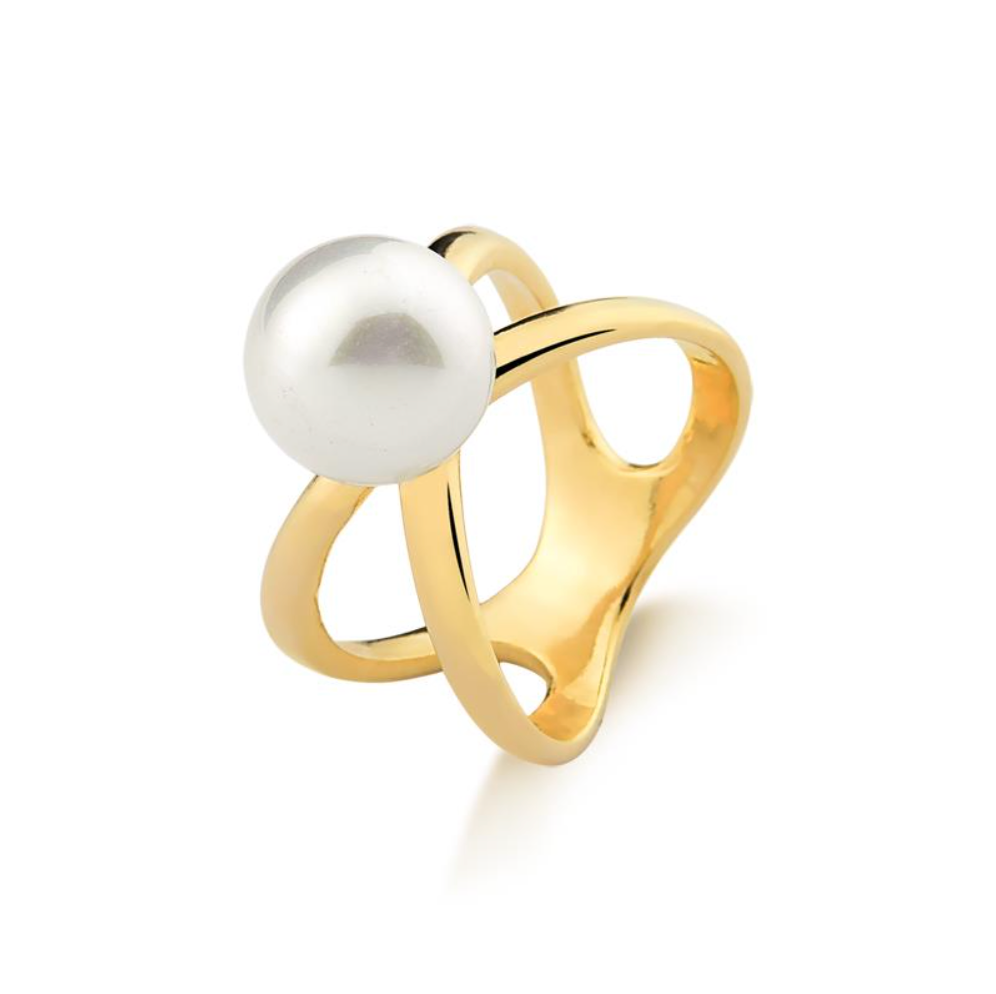 GOLD PLATED RING