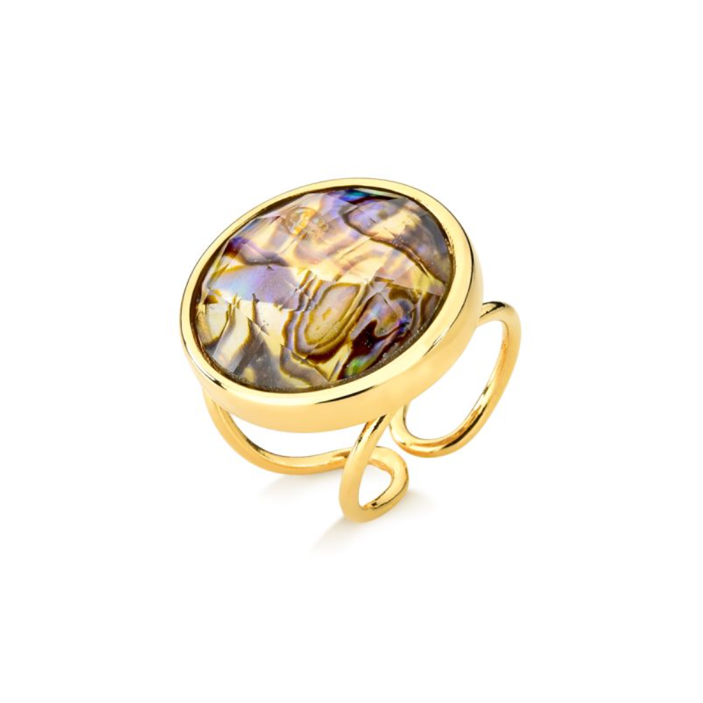 GOLD PLATED RING