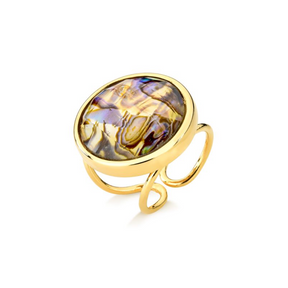 GOLD PLATED RING